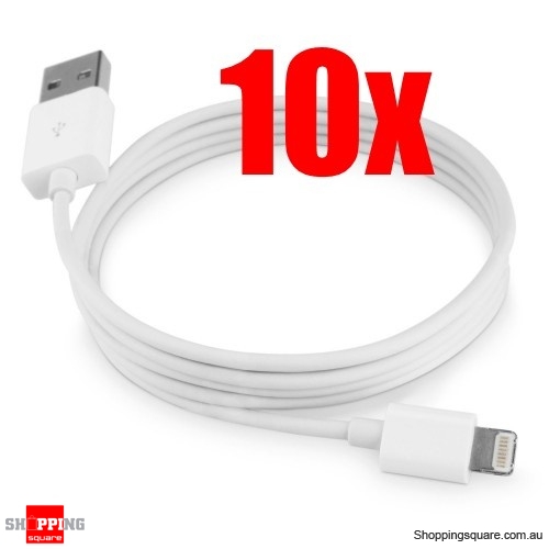10x 8Pin Lightning USB Data Charger Cable for iPhone 6 6 Plus 5S 5C 5 iPad Air iPad Mini iPod iOS8