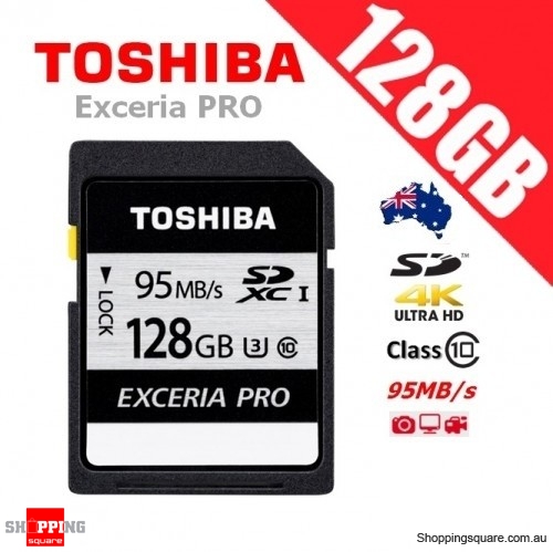Toshiba Exceria Pro 128GB N401 SDXC Memory Card UHSI U3