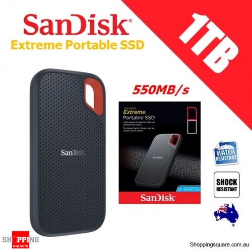SanDisk Extreme 1TB Portable SSD Solid State Drive - Online Shopping @  Shopping Square.COM.AU Online Bargain & Discount Shopping Square