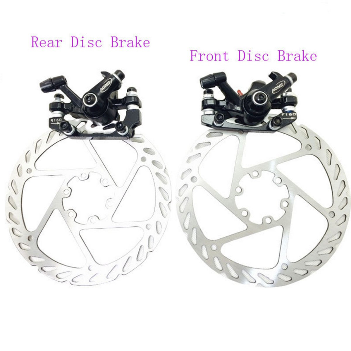 mtb mechanical disc brake set