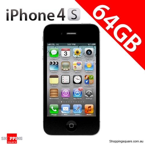 Apple iPhone 4S 64G Unlocked - Black ( Code: (DS)MP-APP-IP4S-64G-K )