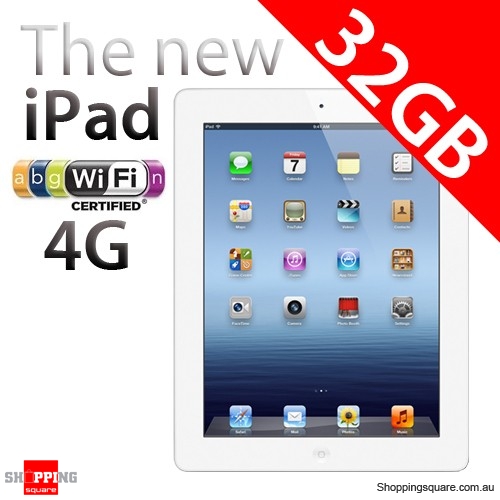 Ipad 3Rd Generation 32Gb Wifi White