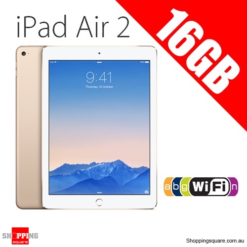 Apple iPad Air2 16GB 9.7inch Wifi Tablet Gold - Online Shopping