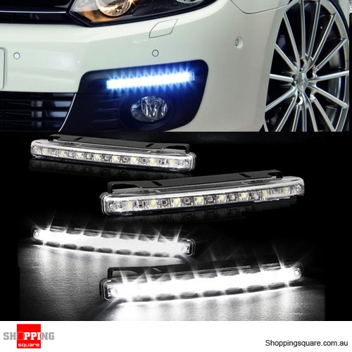 2x Super Bright COB White Car LED Lights Online Shopping Shopping