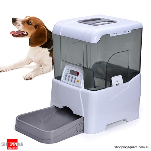 Automatic Pet Feeder White Colour Nursemaid Remote Controlled