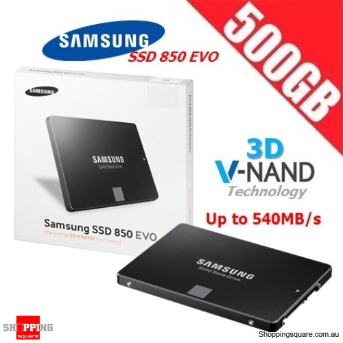 Samsung Ssd 850 Evo 500gb 25 Sata Iii 6gbs Solid State Drive Up To 1721