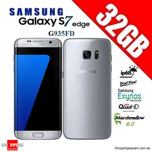 Samsung Galaxy S7 Edge Duos G935fd 4g 32gb Dual Sim Unlocked Smartphone Silver Online Shopping 5893