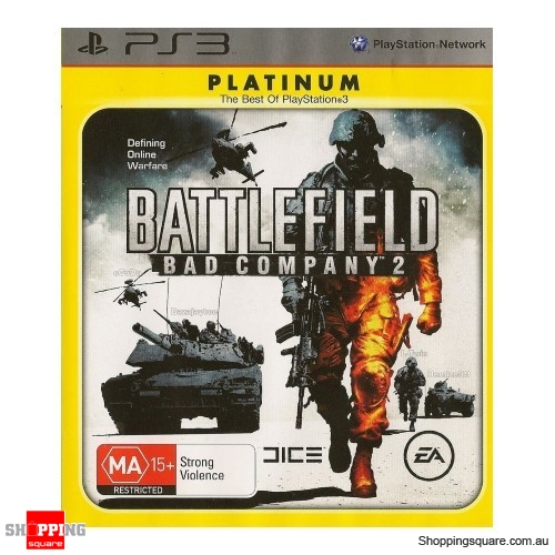 Battlefield: Bad Company 2 Platinum Ps3 (sony Playstation 3) - Pre 