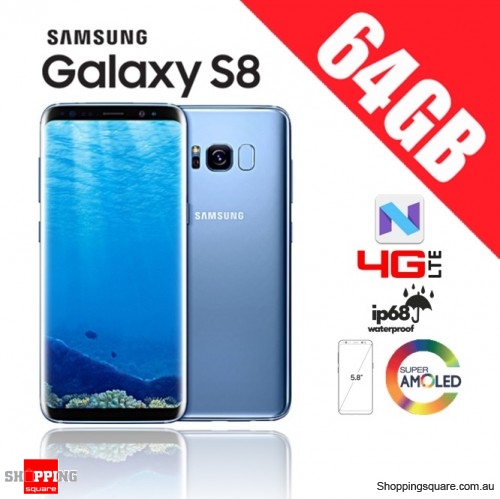 samsung galaxy s8 64gb coral blue