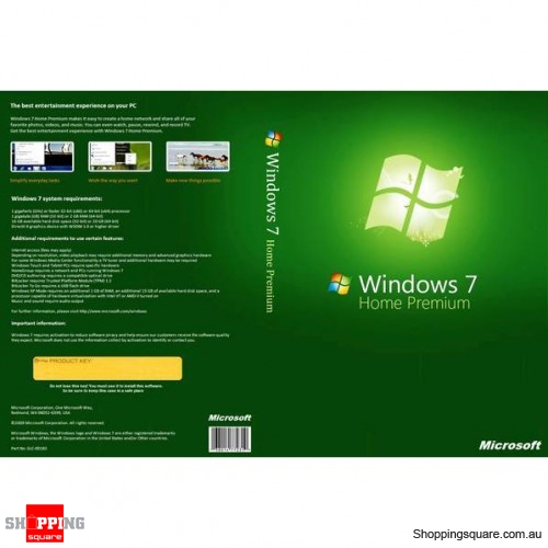 Microsoft Windows 7 Home Premium 64-bit - Online Shopping @ Shopping ...