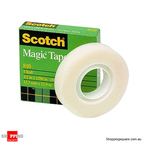 Scotch Magic 810 Invisible Tape 12mm x 33m