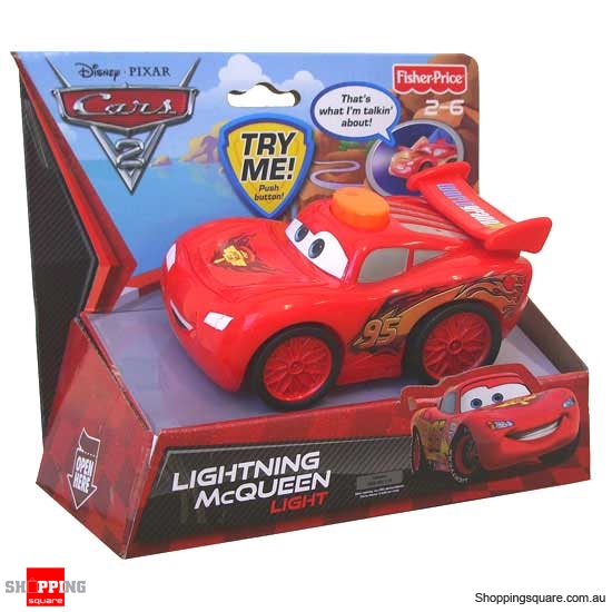 FISHER PRICE Disney Cars 2 Lightning McQueen Light - Online Shopping