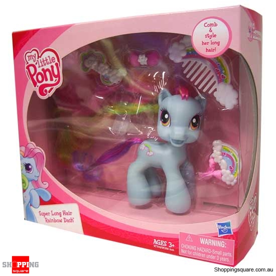 Hasbro My Little Pony Hair Play Pony Friends Super Long Hair