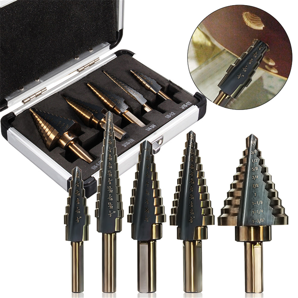 cobalt step drill bit