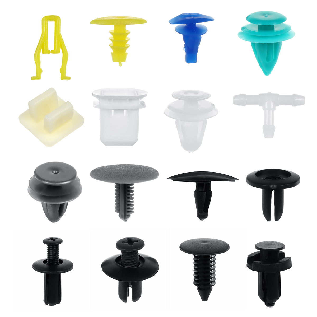 Pcs Car Trim Body Clips Kit Rivet Retainer Door Panel Bumper Plastic