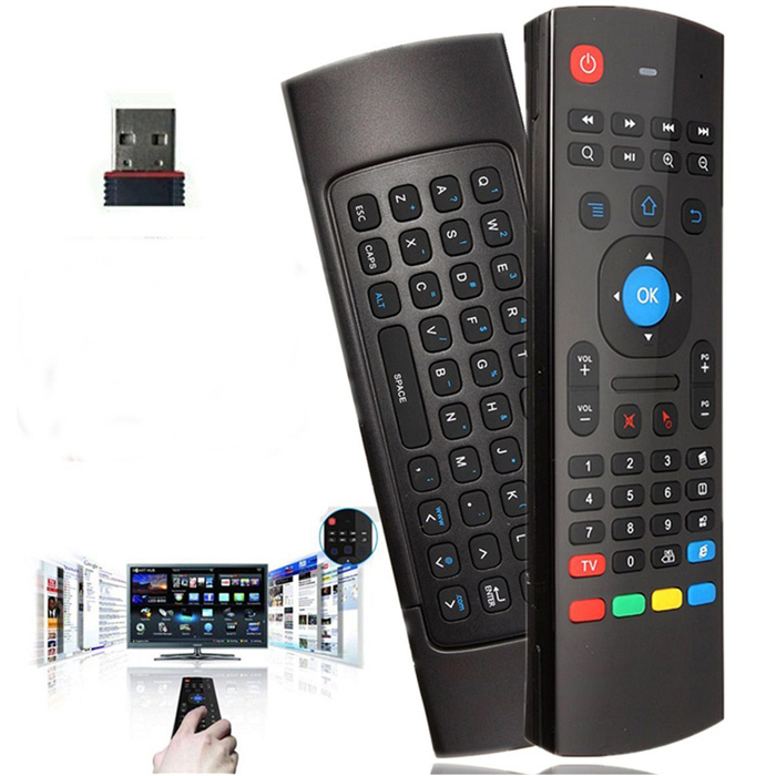 2.4GHz Wireless Keyboard Fly Air Mouse Motion Sensor Remote Control for