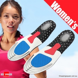 1 Pair of Women's Free Size Gel Orthotic Sport Shoes Insoles Arch Support Pad Insert Cushion