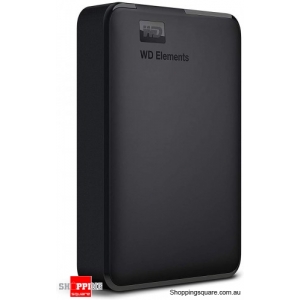WD 4TB Elements Portable USB 3.0 High Capacity Hard Drive, WDBU6Y0040BBK-WESN