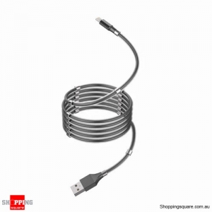 1M Magic Rope Type C Fast Charging Data Cable for iPad, Samsung, Google phone