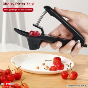 Kitchen Cherry Pitter Core Remover Handheld Gadget Tool Olive Seed
