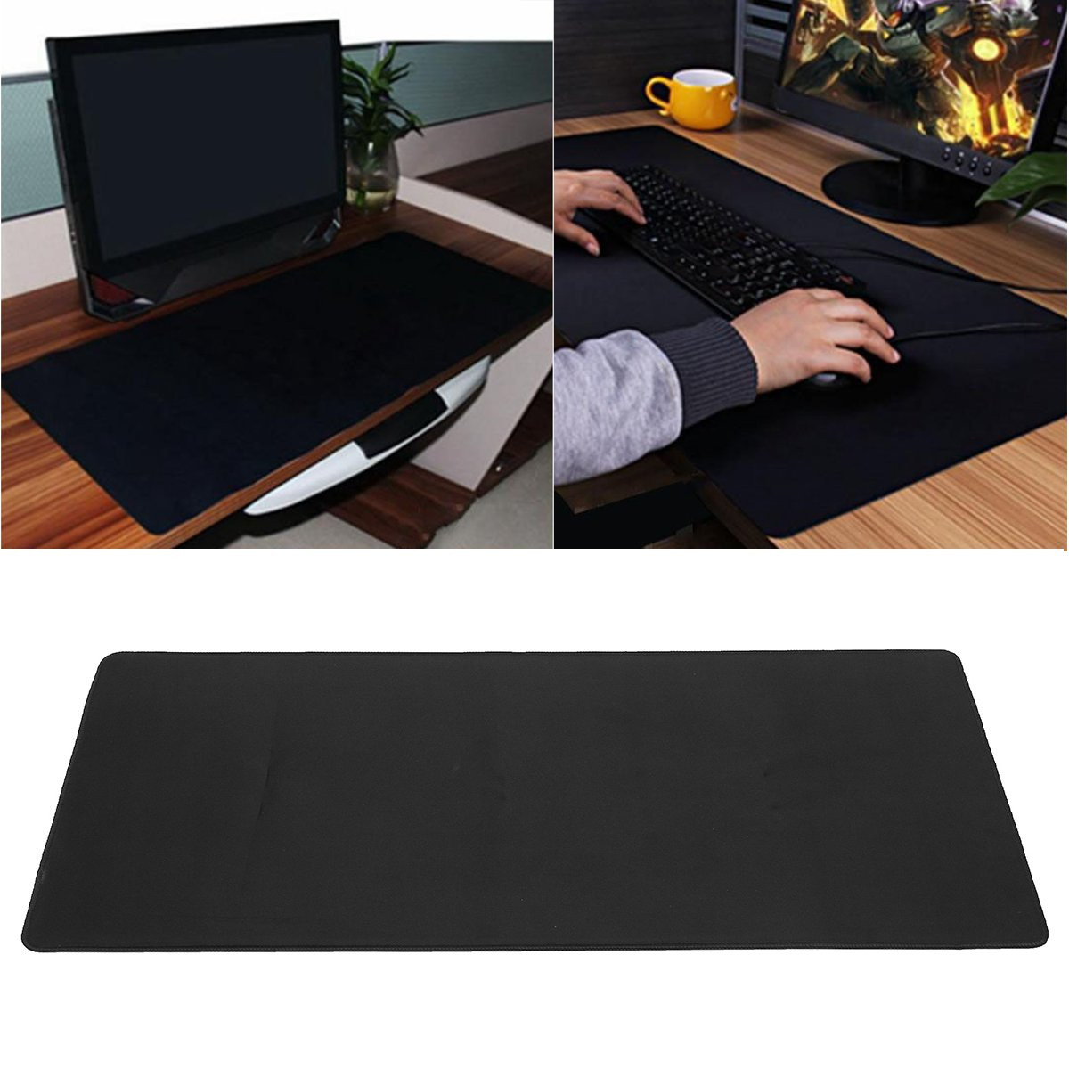 90x40cm Anti-slip Gaming Mouse Pad Laptop Computer Pc Mice Keyboard Mat 