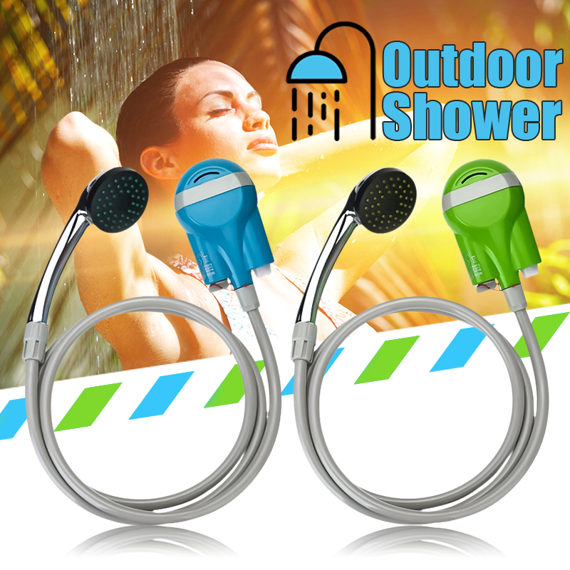 Portable USB Shower Water Pump Rechargeable Nozzle Handheld Shower ...