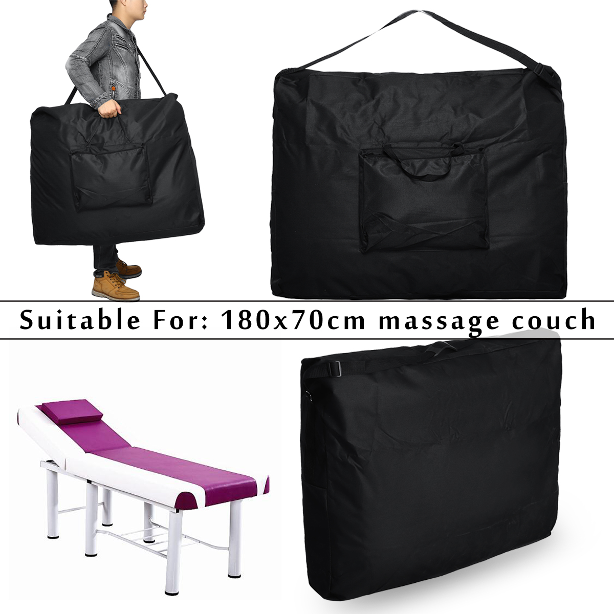 massage couch bag