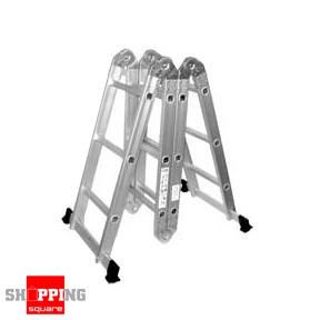 6m Heavy Duty Multifold Aluminium Step Ladder 120kg  