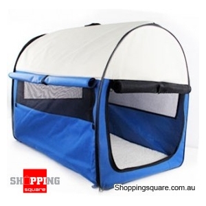 80cm Portable Pet Carrier - Foldable with Carry Bag