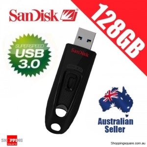 SanDisk Ultra 128GB USB 3.0 Flash Drive Memory Stick Pendrive Up to 130MB/s