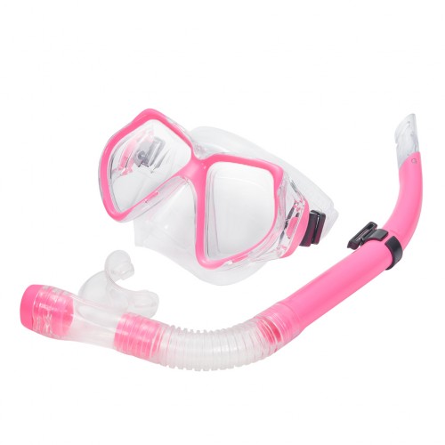 Snorkel Set Combo Adventure Swimming Goggles Pink - Online Shopping ...