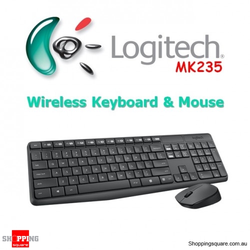 Logitech MK235 Wireless Keyboard and Mouse - Online Shopping @ Shopping ...