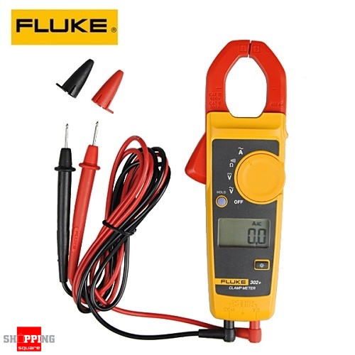 Fluke 302+ Digital Clamp Meter AC/DC Multimeter Tester - Online ...