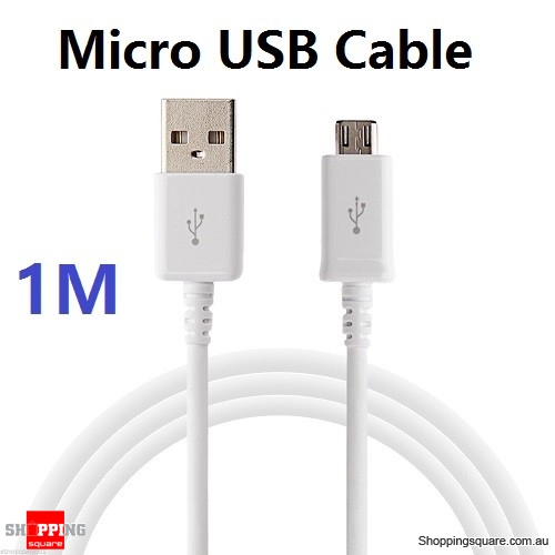 1M Premium Micro USB Charger Cable Data Cord for Samsung Galaxy S7 S6 S5 Note 4 5 Nokia LG Sony HTC