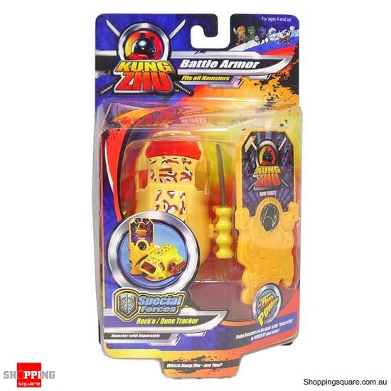 CEPIA Kung Zhu Pets Hamster Battle Armour Special Forces: Dune Tracker ...