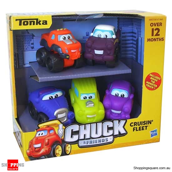 TONKA Chuck & Friends Mini Vehicles Cruisin Fleet 5-Pack - Online ...