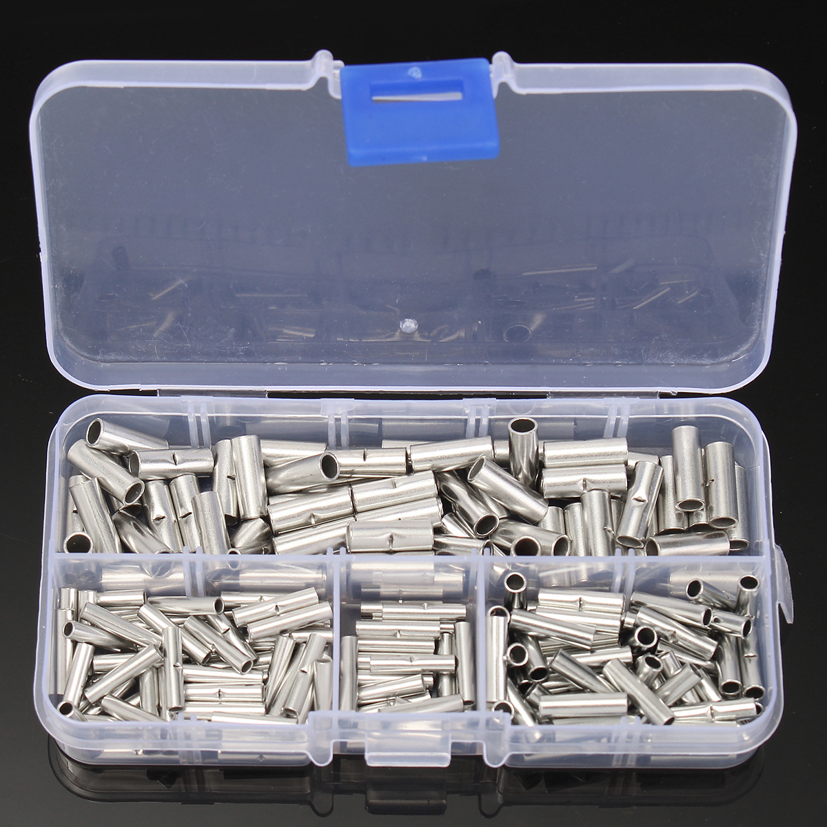 200pcs Of Copper Butt Splice Connector 22 10awg Tinned Crimp Terminal Set Online Shopping