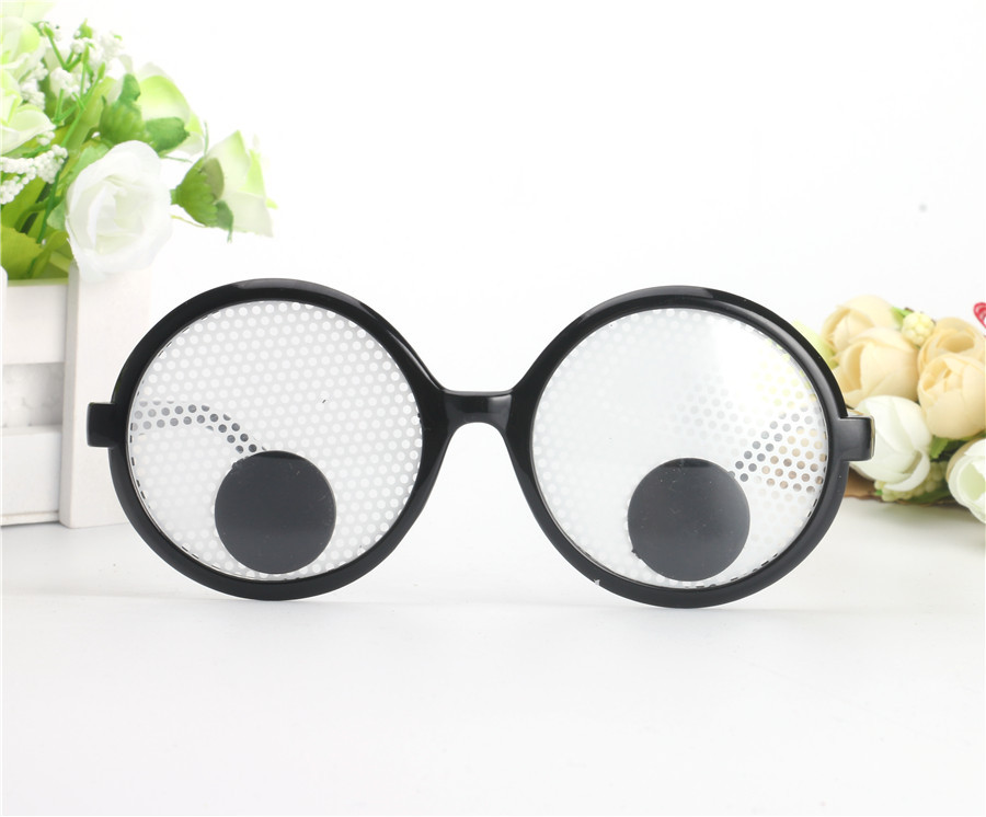 Funny Giant Eye Googly Eyes Goggles Shaking Eyes Ball Party Glasses Toys For Party Cosplay 4098