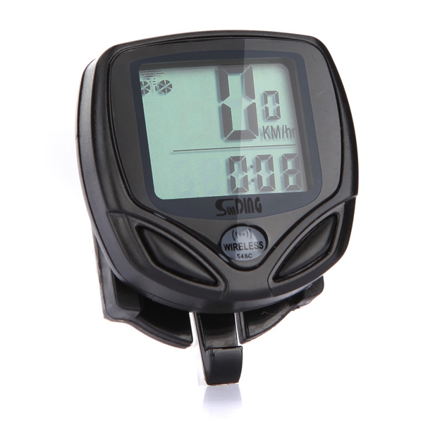 Waterproof Wireless Bike Bicycle Computer LED Odometer Speedometer ...