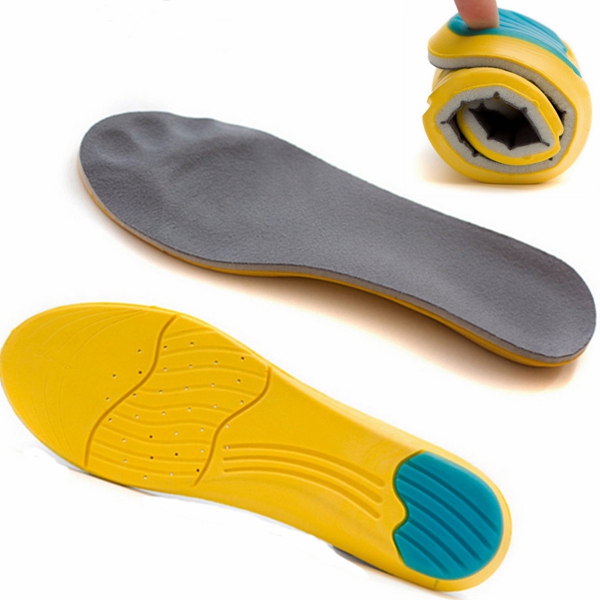 Memory Foam Breathable Orthotic Arch Shoe Insoles Sport Insert Heel ...