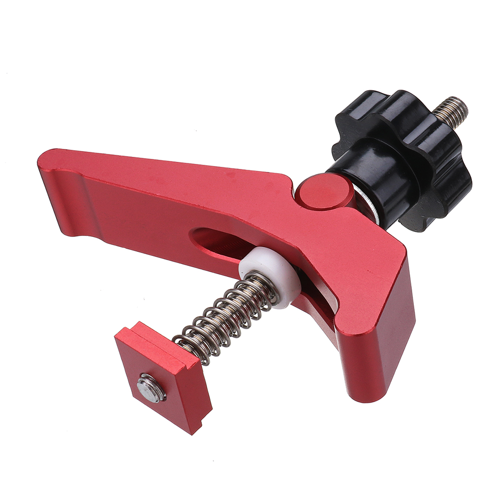 Aluminum Alloy Quick Acting Hold Down Clamp T-Slot T-Track Clamp Set ...