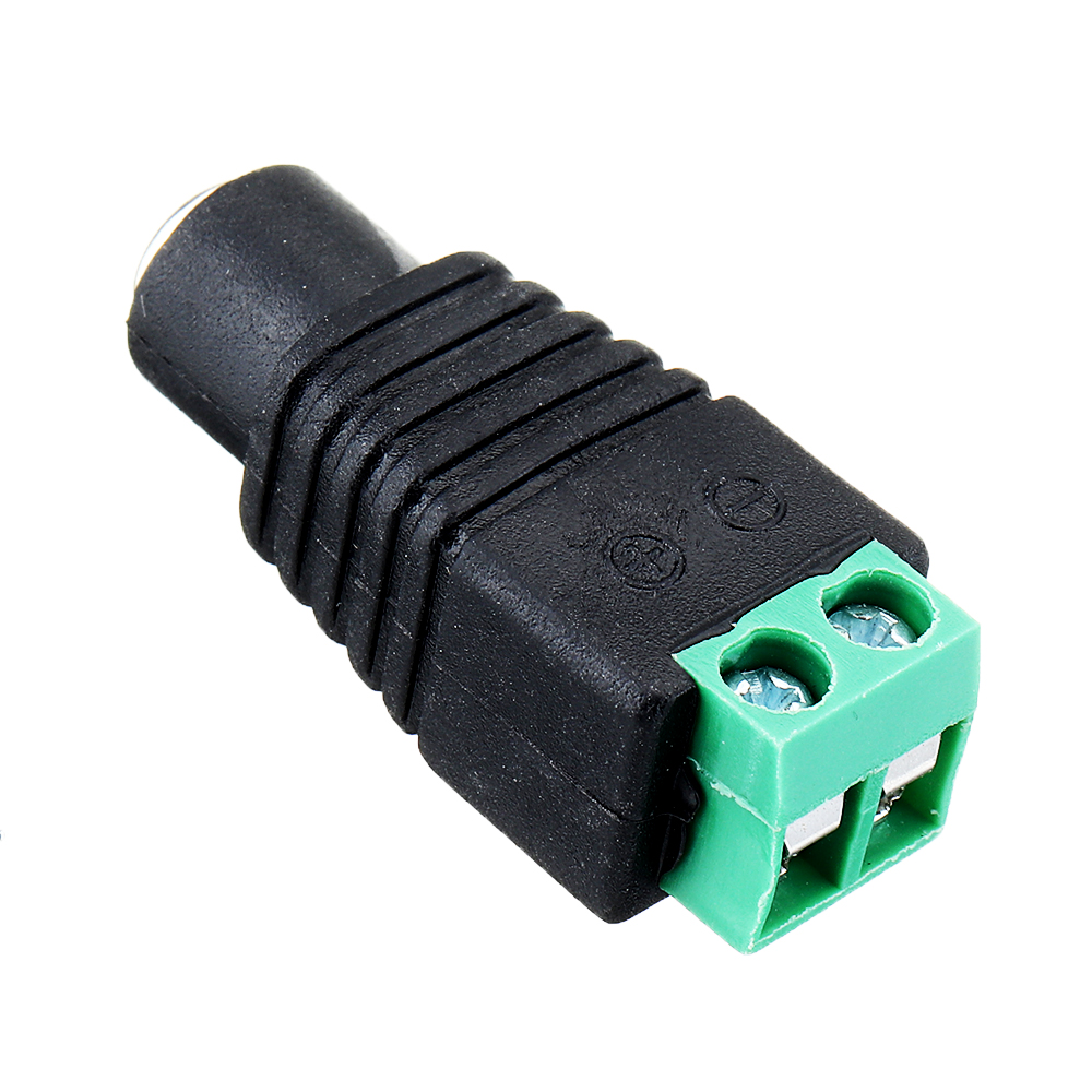 DC 12V Power Plug Adapter Connector Female for Arduino 5050 3528 LED ...