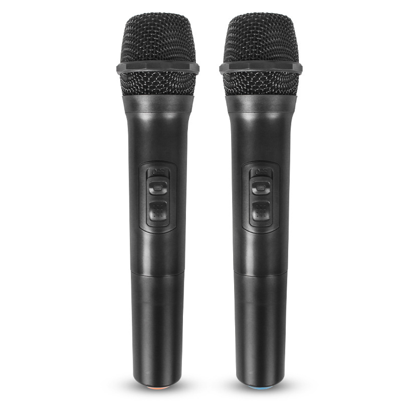 Dual UHF Wireless Microphone Mobile Phone One for Two Live Broadcast ...