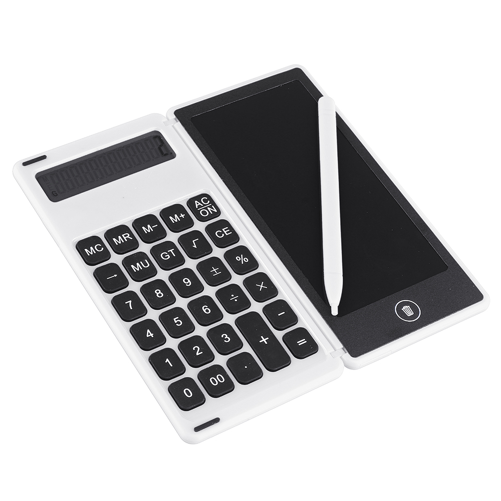 12 Digits Display Desktop Calculator with 6 Inch LCD Writing Tablet ...