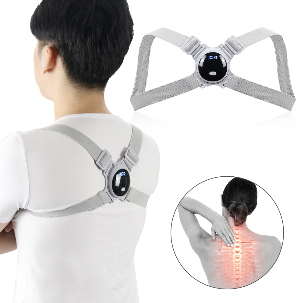 Getinfit Adjustable Smart Back Posture Corrector Back Brace Support ...