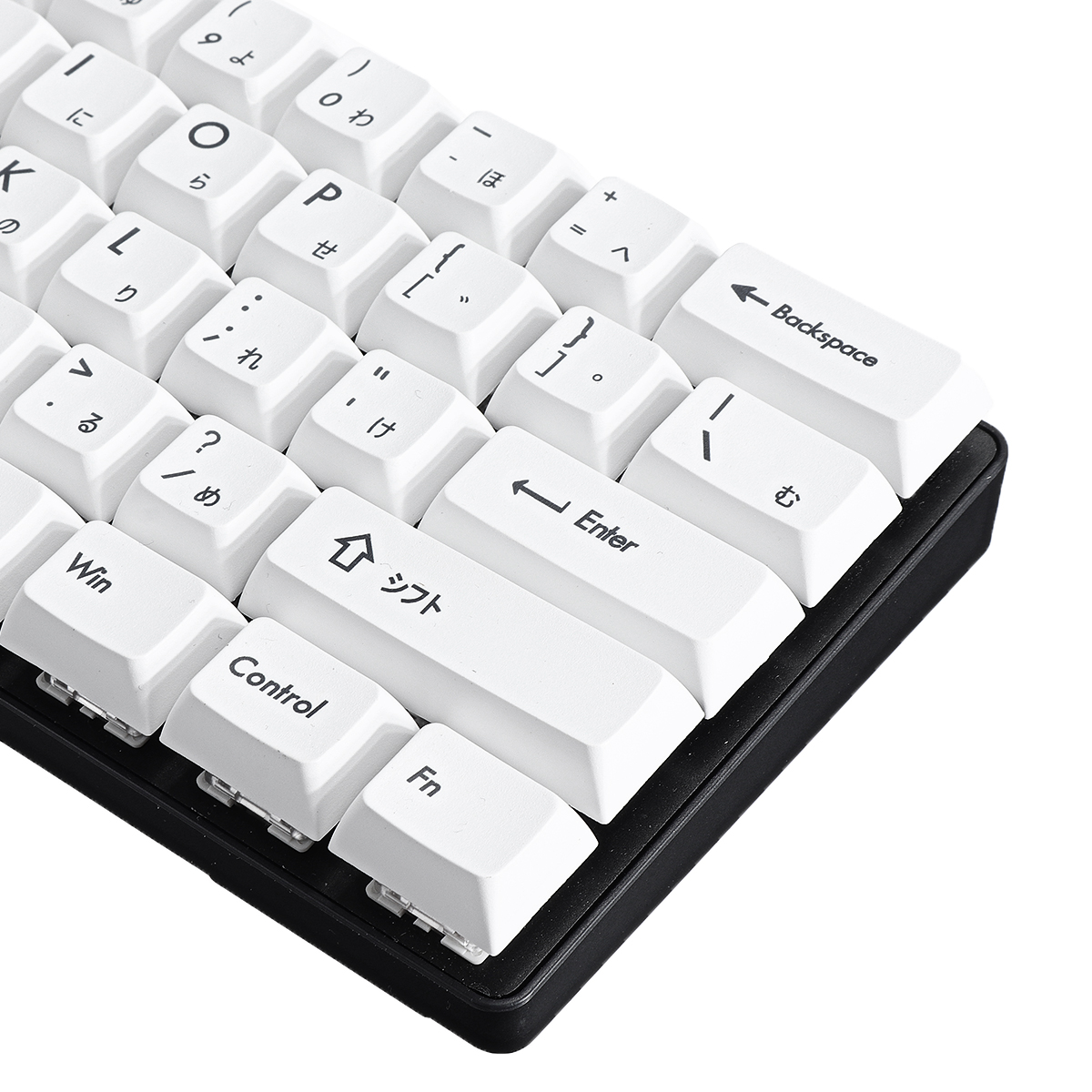 119 Keys Black & White Keycap Set XDA Profile PBT Sublimation Japanese ...