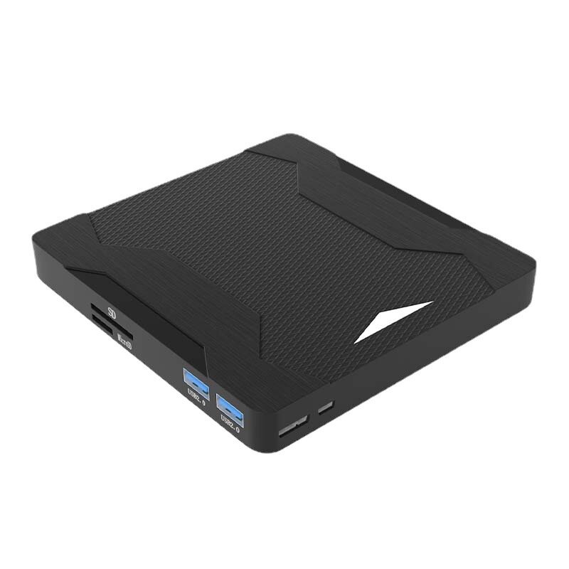 External DVD Burner USB3.0 Type C Multi-function Recorder 4-in-1 CD player Driver TF/SD Interface for PC Notebook