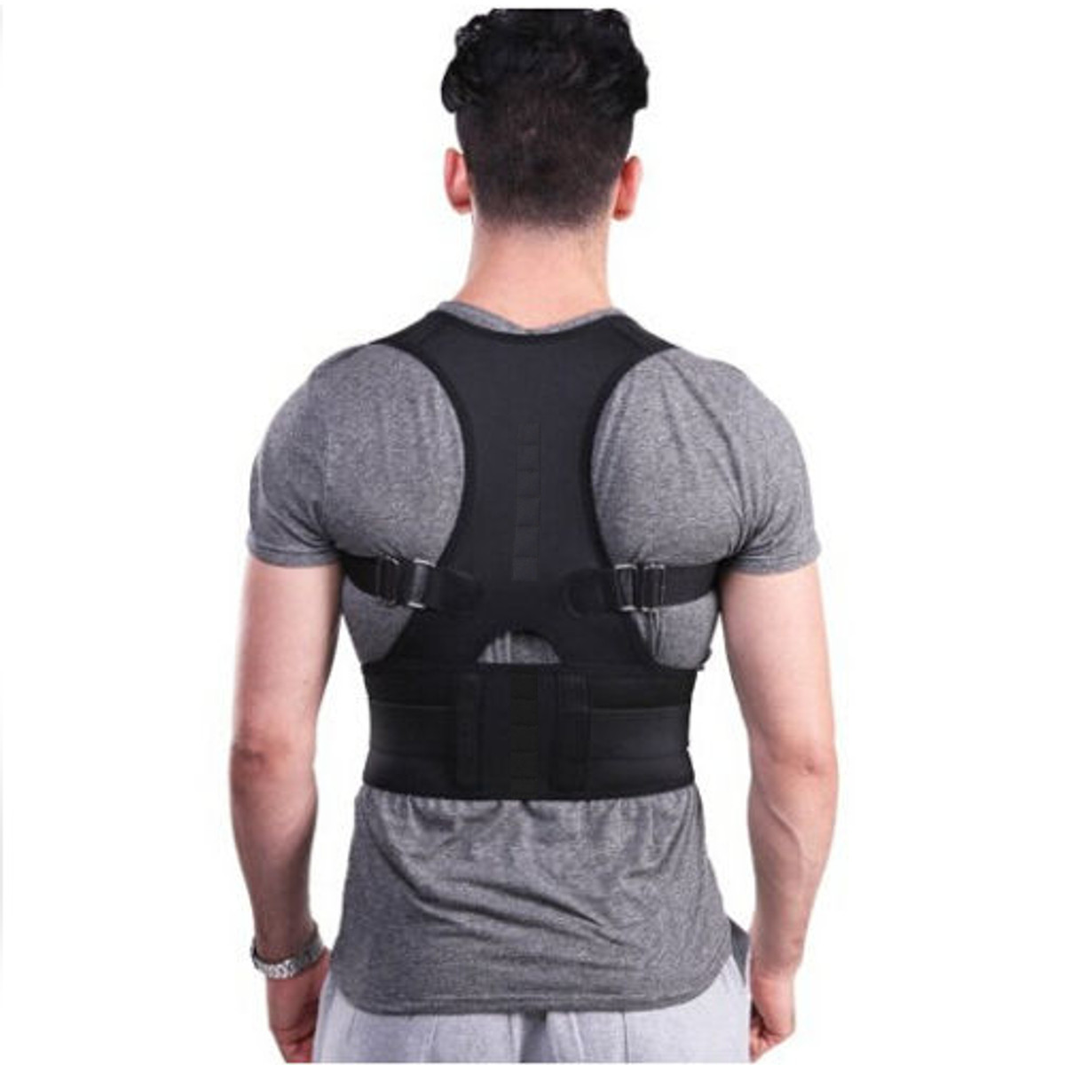 Adjustable Magnetic Posture Corrector Belt for Lumbar Lower Back ...