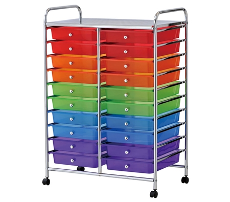 20 Drawer Multi-Colour Storage Trolley - Online Shopping @ Shopping ...